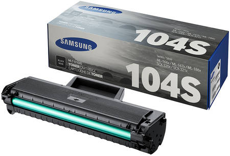 Картридж для лазерного принтера Samsung MLT-D104S, черный, оригинал 965844444423222