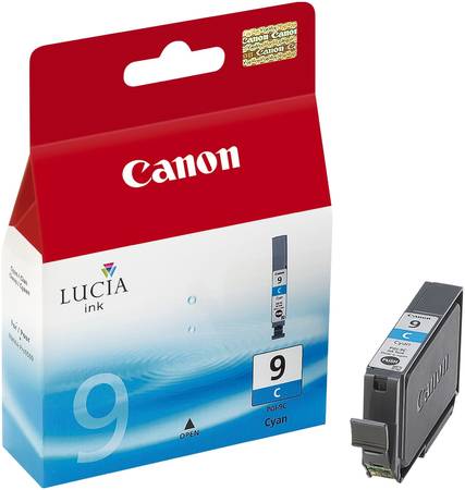 Картридж для струйного принтера Canon PGI-9C голубой, оригинал 965844444424412