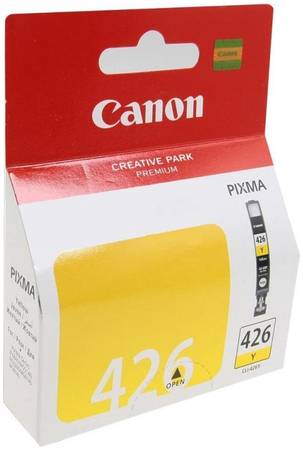 Картридж для струйного принтера Canon CLI-426Y желтый, оригинал 965844444424415
