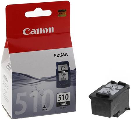 Картридж струйный Canon PG-510, черный (2970B001) 965844444424423