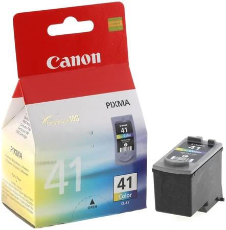 Картридж для струйного принтера Canon CL-41 цветной, оригинал 965844444424473