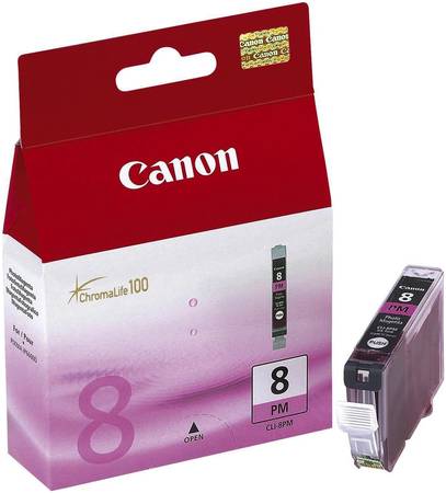 Картридж для струйного принтера Canon CLI-8M пурпурный, оригинал 965844444424477