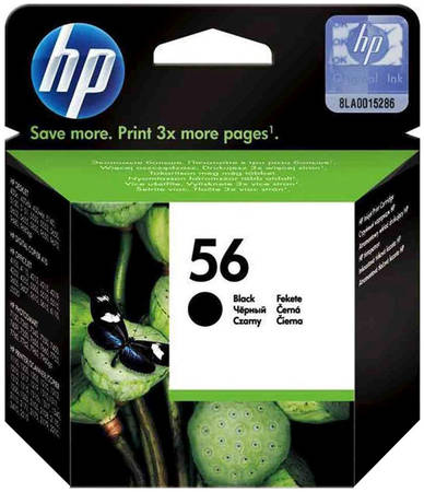 Картридж для струйного принтера HP 56 (C6656AЕ) черный, оригинал 965844444426741