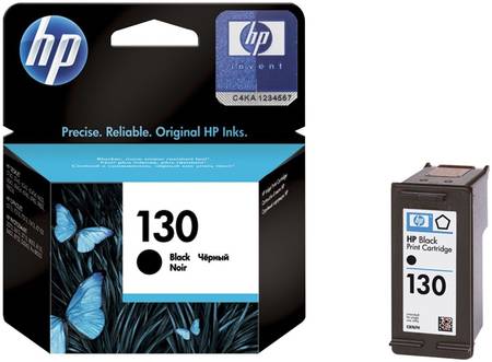 Картридж для струйного принтера HP 130 (C8767HE) черный, оригинал 965844444426744