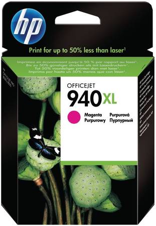 Картридж для струйного принтера HP 940XL (C4908AE) пурпурный, оригинал 965844444426760