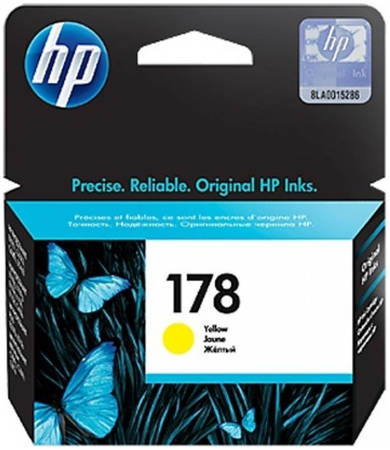 Картридж для струйного принтера HP 178 (CB320HE) желтый, оригинал 965844444426764