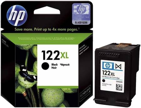 Картридж для струйного принтера HP 122XL (CH563HE) черный, оригинал 122 XL (CH563HE) 965844444426775