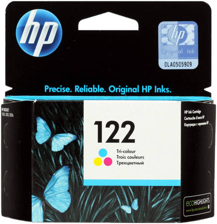 Картридж для струйного принтера HP 122 (CH562HE) цветной, оригинал