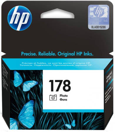Картридж для струйного принтера HP 178 (CB318HE) голубой, оригинал 965844444426783