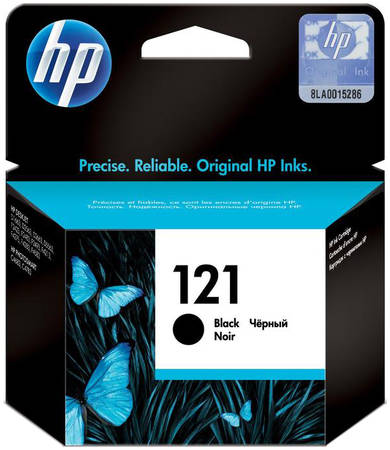 Картридж для струйного принтера HP 121 (CC640HE) черный, оригинал 965844444426786