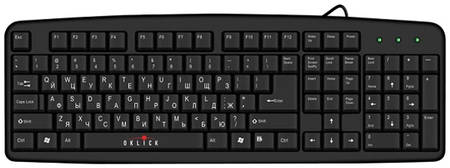 Проводная клавиатура OKLICK 100M Black 965844444434884