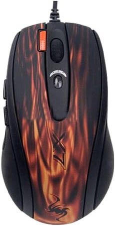 Игровая мышь A4Tech X7 XL-750BK Black/Red 965844444436480
