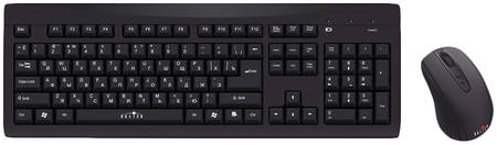 Клавиатура + мышь Oklick 210M клав:черный мышь:черный USB беспроводная 965844444436767