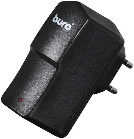 Сетевое зарядное устройство BURO XCJ-024, 1xUSB, 2,1 A, black 965844444438304