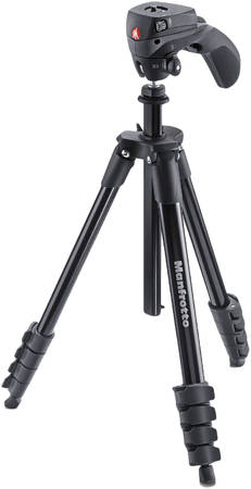 Штатив Manfrotto Compact Action MKCOMPACTACN-BK 965844444445012