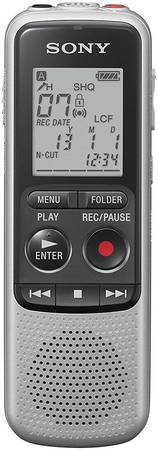 Цифровой диктофон Sony ICD-BX140 4 Гб Grey/Black 965844444461800