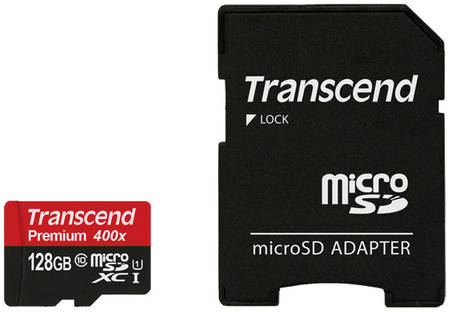 Карта памяти Transcend Micro SDXC TS128GUSDU1 128GB