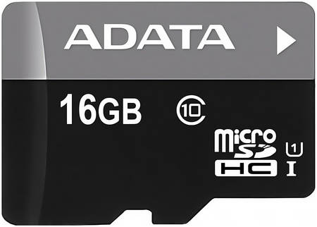 Карта памяти ADATA Micro SDHC AUSDH16GUICL10-RA1 16GB 965844444462045