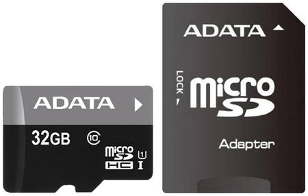 Карта памяти ADATA Micro SDHC Premier AUSDH32GUICL10-RA1 32GB 965844444462084