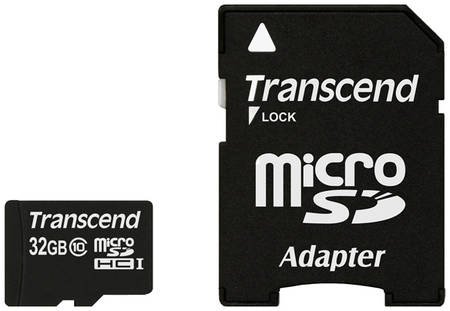 Карта памяти Transcend Micro SDHC TS32GUSDHC10 32GB