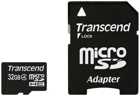 Карта памяти Transcend Micro SDHC TS32GUSDHC4 32GB 965844444462099