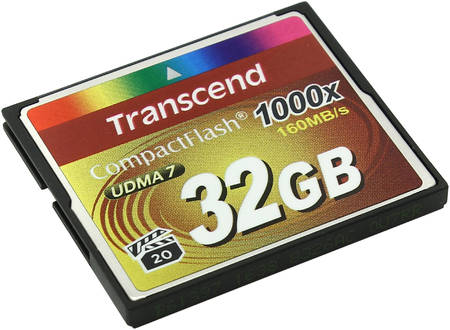 Карта памяти Transcend Compact Flash Ultimate TS32GCF1000 32GB 965844444462118