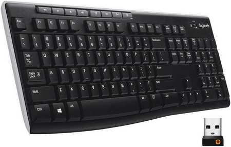 Беспроводная клавиатура Logitech K270 Black (920-003757) 965844444462791
