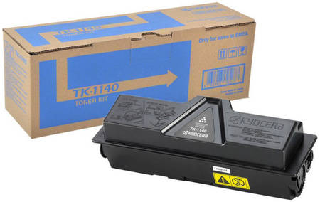Картридж для лазерного принтера Kyocera TK-1140, черный, оригинал 965844444463307