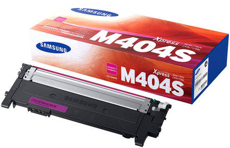 Картридж для лазерного принтера Samsung CLT-M404S, пурпурный, оригинал