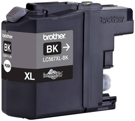 Картридж для струйного принтера Brother LC-567XL-BK, черный, оригинал LC-567XLBK 965844444463352