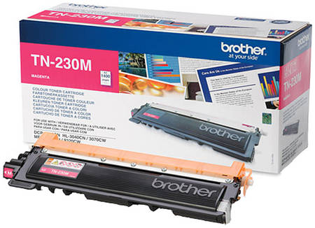 Картридж для лазерного принтера Brother TN-230M, пурпурный, оригинал 965844444463374