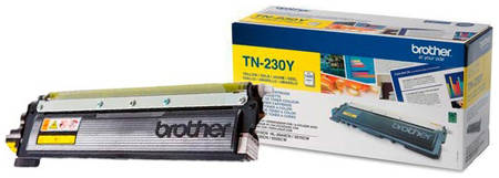 Картридж для лазерного принтера Brother TN-230Y, желтый, оригинал 965844444463378