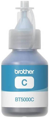 Картридж для струйного принтера Brother BT-5000C, голубой, оригинал 965844444463391