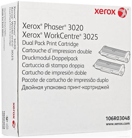 Картридж для лазерного принтера Xerox 106R03048, оригинал