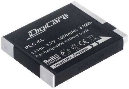Аккумулятор для цифрового фотоаппарата DigiCare PLC-6L 965844444476113