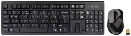 Комплект клавиатура+мышь A4Tech 7100N USB