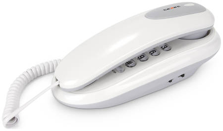 Проводной телефон TeXet TX-236 белый, серый 965844444482304