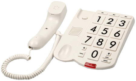 Проводной телефон Ritmix RT-520 бежевый 965844444482311