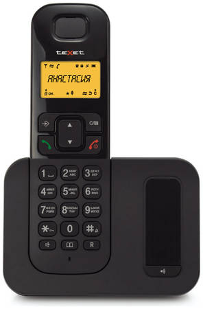 DECT телефон TeXet TX-D6605A черный 965844444482377