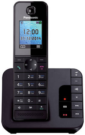 DECT телефон Panasonic KX-TGH220RUB черный 965844444482995