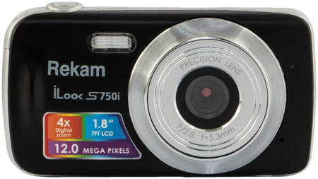 Фотоаппарат цифровой компактный Rekam iLook S755i Black 965844444484694
