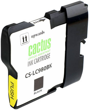 Картридж для струйного принтера Cactus CS-LC980BK черный 965844444750670