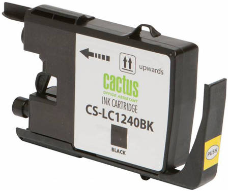 Картридж для струйного принтера Cactus CS-LC1240BK черный 965844444750823