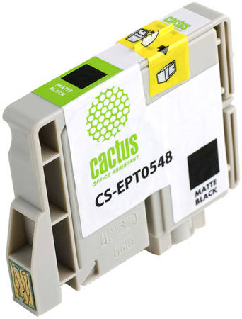 Картридж для струйного принтера Cactus CS-EPT0548 черный 965844444750870