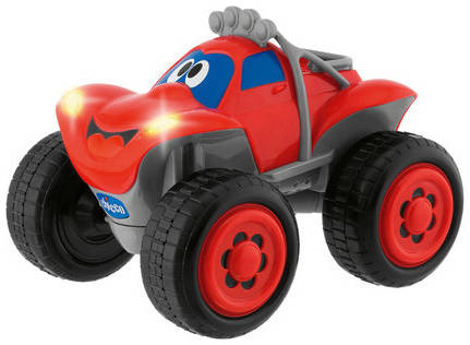 Игрушка-машинка Chicco Билли большие колеса, с д/у красная 965844444797991