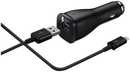 Автомобильное зарядное устройство Samsung EP-LN915UBEGRU EP-LN915 2A Fast Charging Black (EP-LN915UBEGRU) 965844444844002