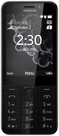 Мобильный телефон Nokia 230 Dual Sim Dark Silver 230 DS (TA-1172) 965844444844092