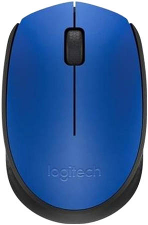 Беспроводная мышь Logitech M171 Blue/Black (910-004640) 965844444844533