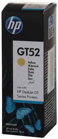 Чернила HP GT52 желтые (M0H56AE) GT52 (M0H56AE)