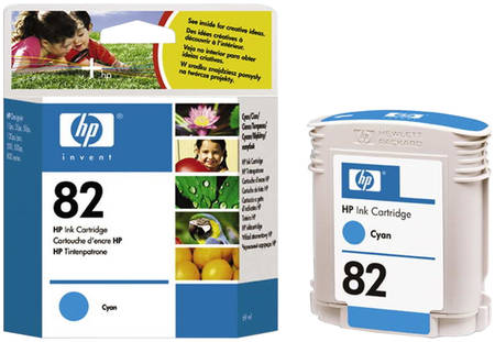 Картридж для струйного принтера HP 82 (C4911A) , оригинал 82 (C4911A)